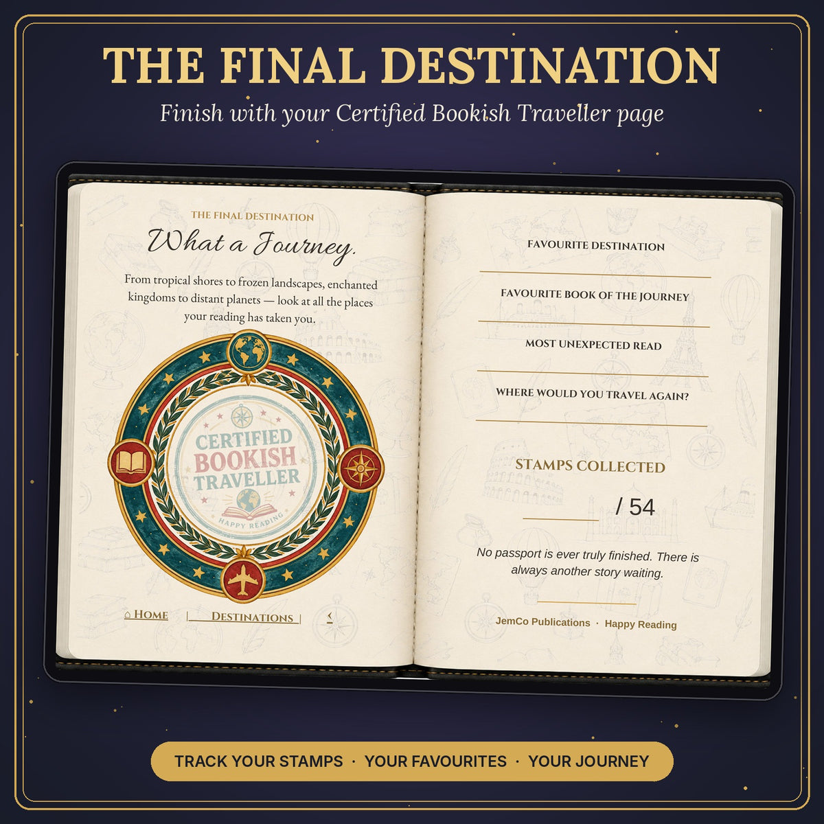 Booked Solid: Tales in Ink Reader Passport